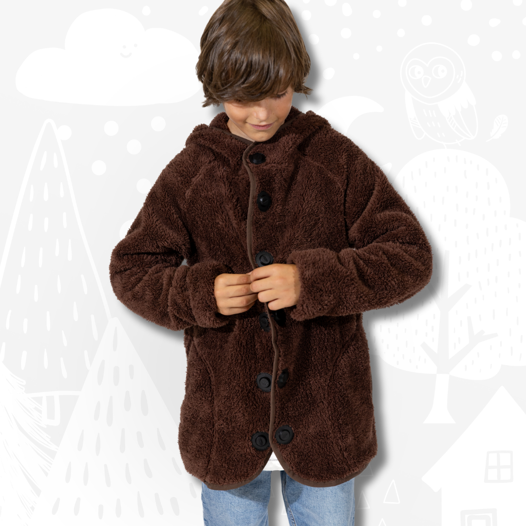Kuscheljacke "Braunbär"