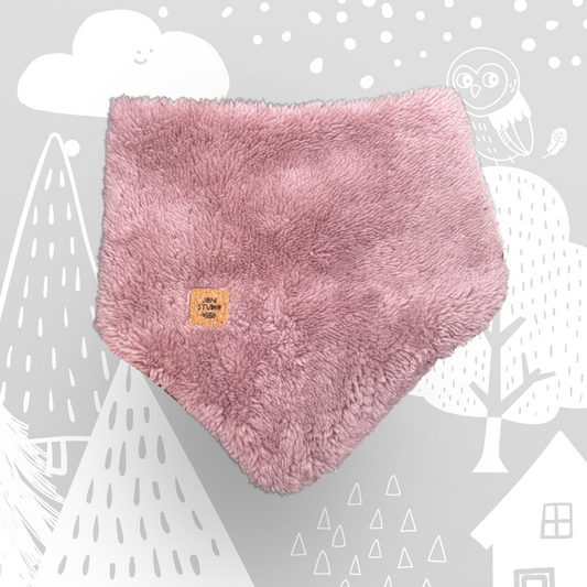 Foulard magnétique en peluche « barbe à papa »