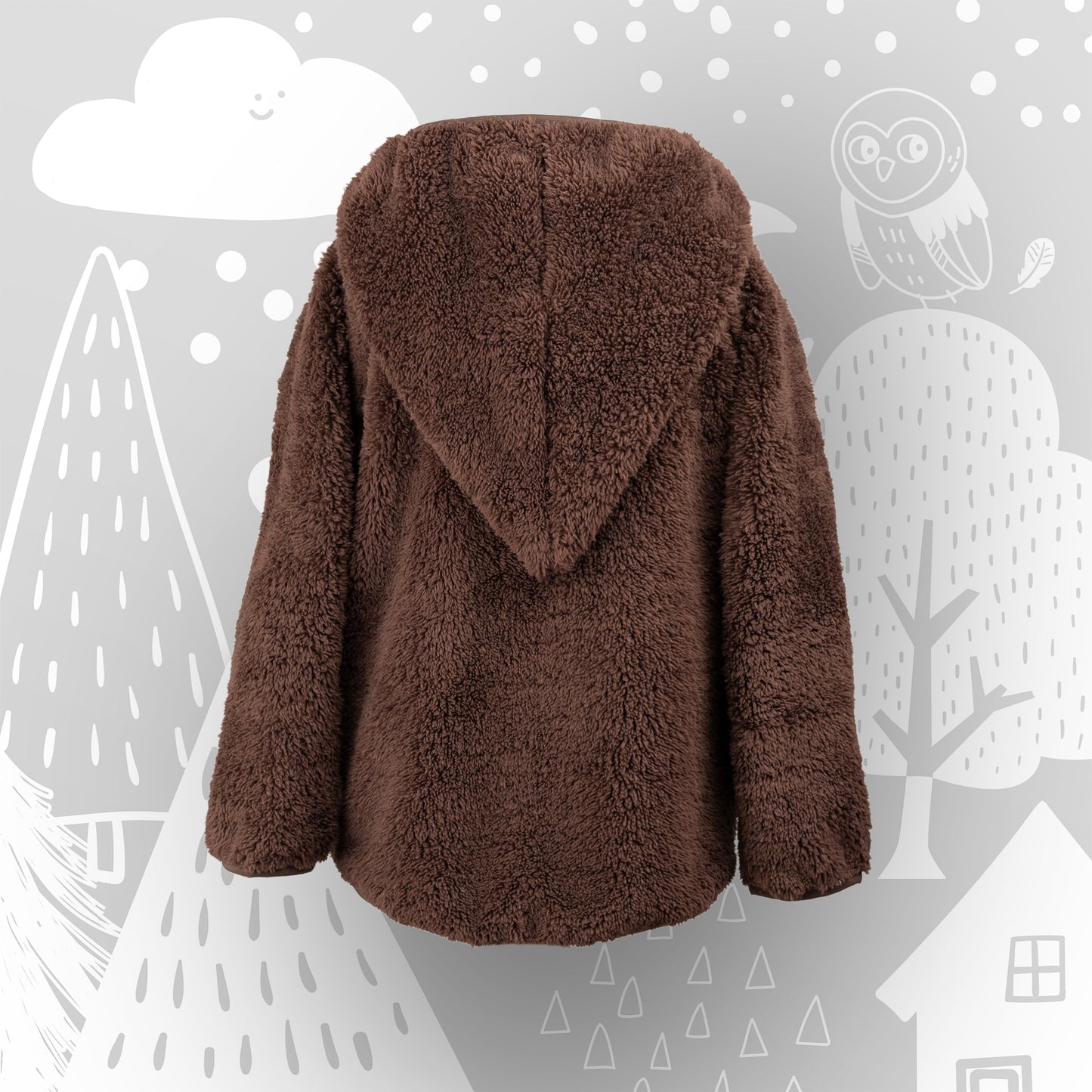 Kuscheljacke "Braunbär"