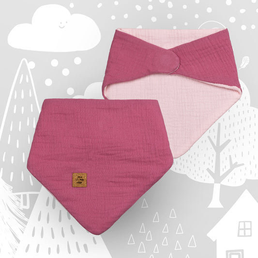 Foulard magique « Glace à la framboise »