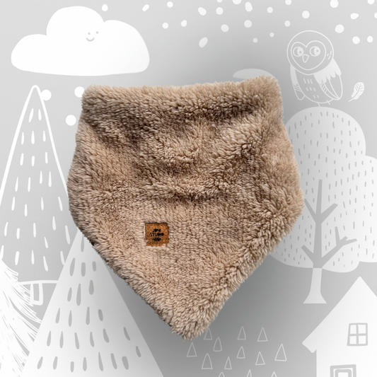 Écharpe magnétique en peluche « Peau de mouton »
