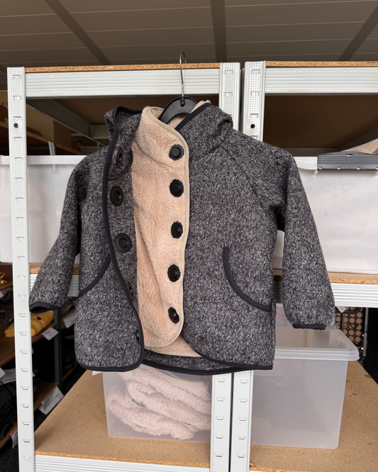B-Ware Set-Walkjacke/Kuschelweste 92/98