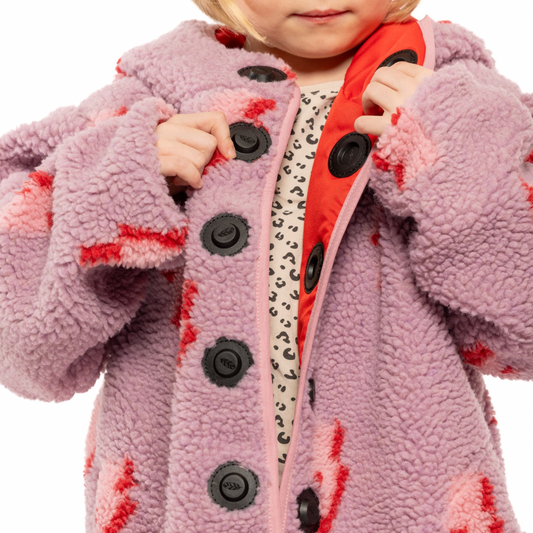 Teddyjacke “Blitz” für Kinder mit Magnetknöpfen !Vorbestellung!