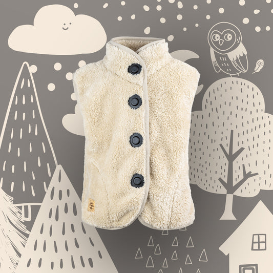 Gilet douillet « Peau de mouton »