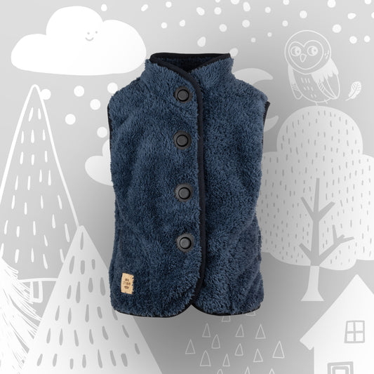 Gilet douillet "Peau de loup"