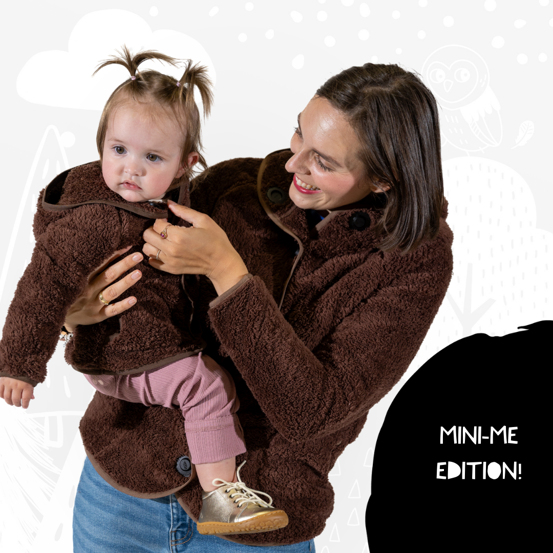 Kuscheljacke "Braunbär"