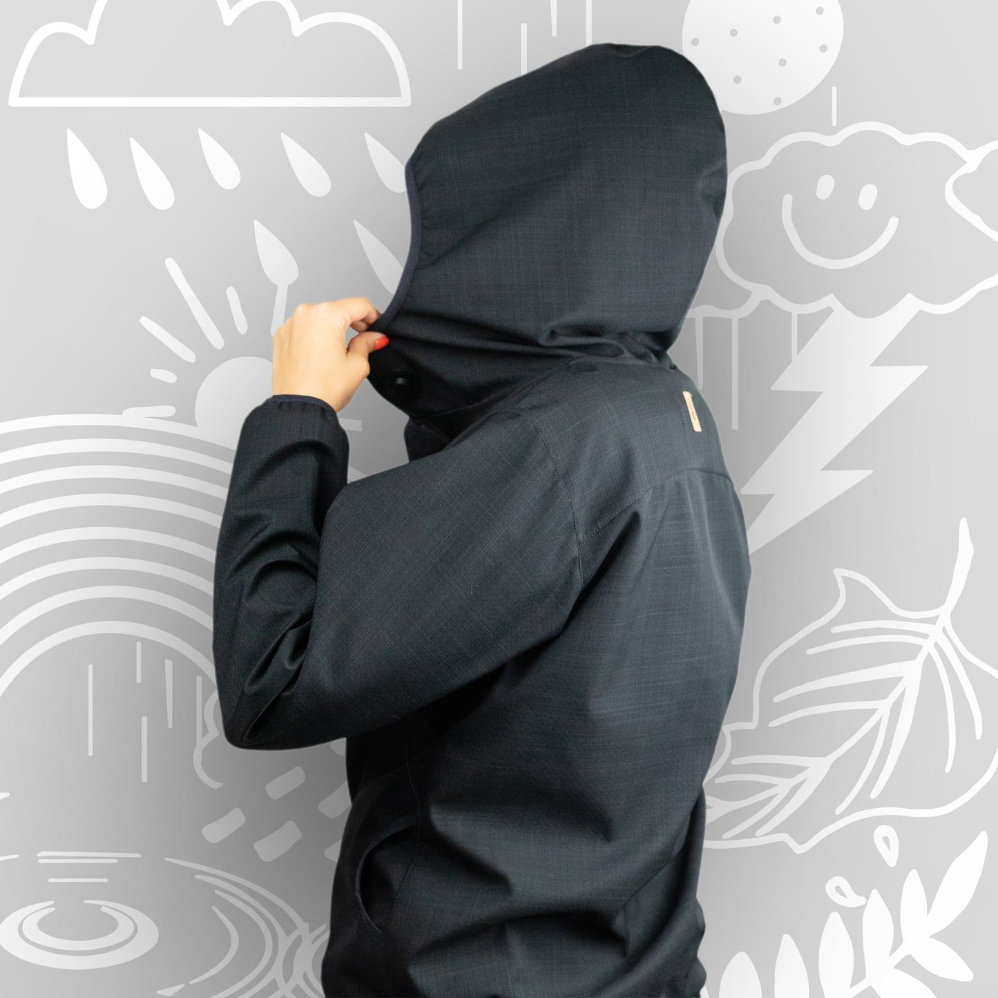 Erwachsene-Wetterhelden Jacke