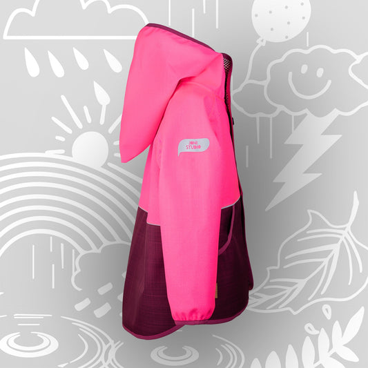 Children's weather jacket Wetterhelden "Sonnentanz" | breathable softshell transitional jacket