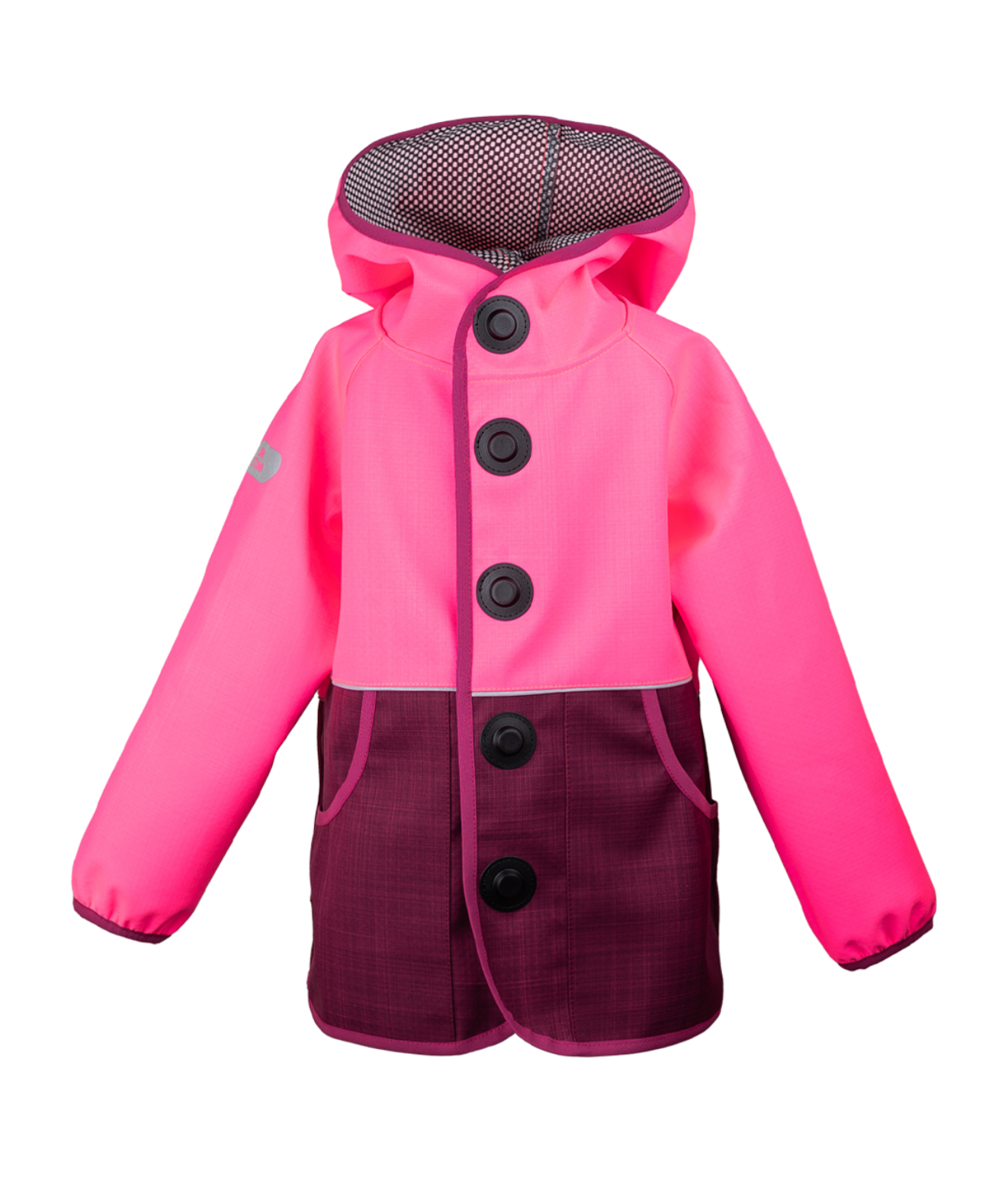 Pinke Wetterhelden Jacke