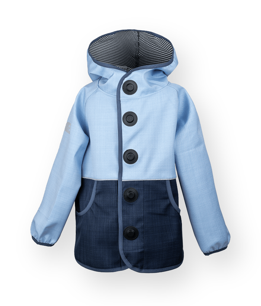 Blaue Regenjacke von Joni Studio