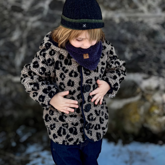 Teddyjacke “Leo” für Kinder mit Magnetknöpfen !Vorbestellung!