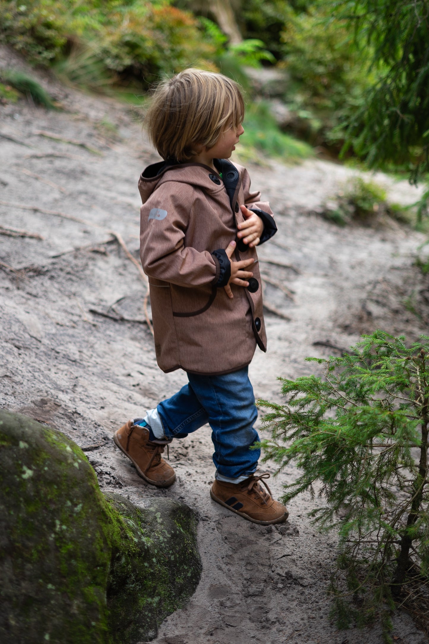 Softshell jacket 4.0, Wooden Brown