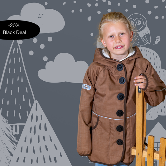Kinder Winterjacke Winterhelden | Wintersoftshell ›Rodelschlitten 2.0