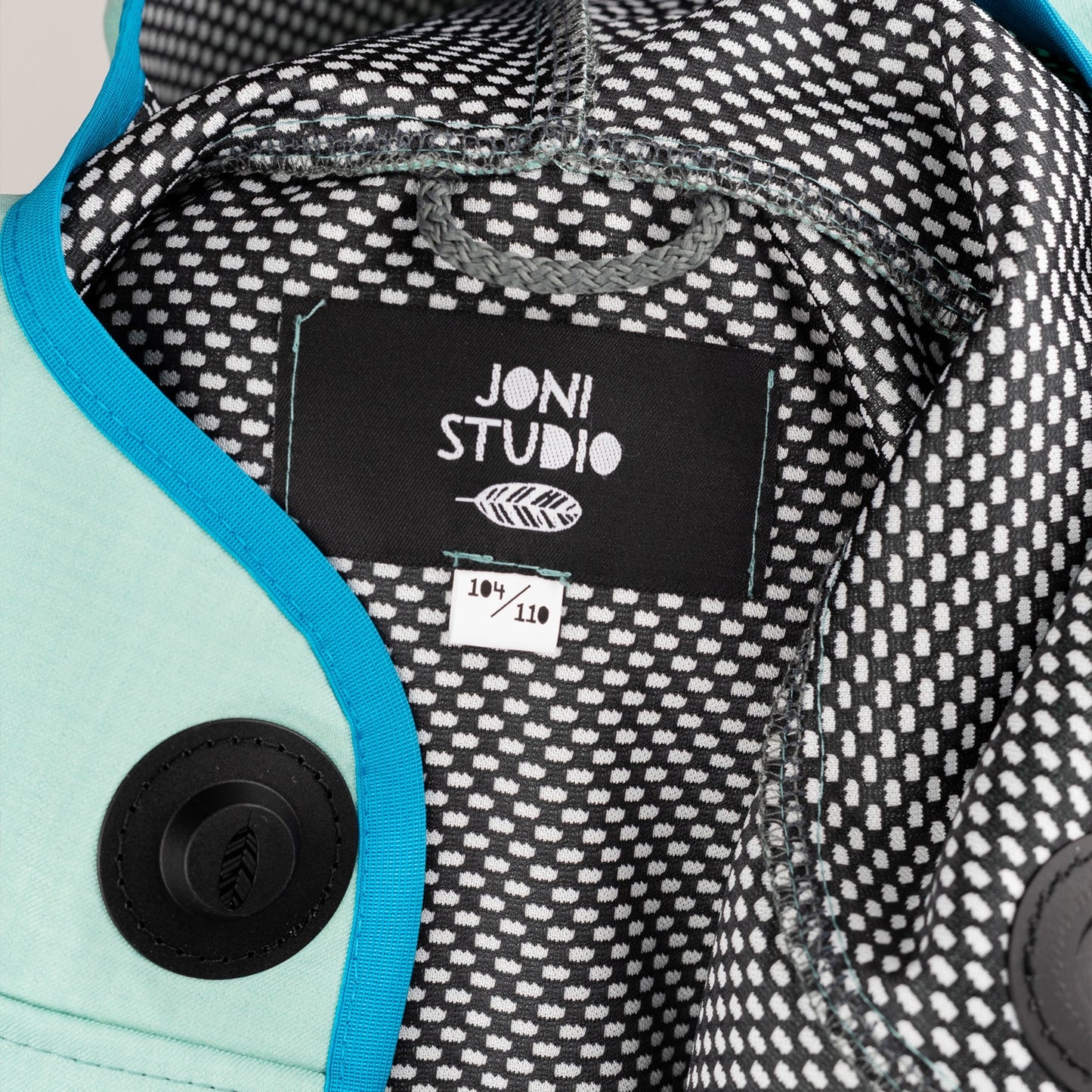 Magnetische Wetterhelden Kinderjacke „Gletscher“ – Innenfutter