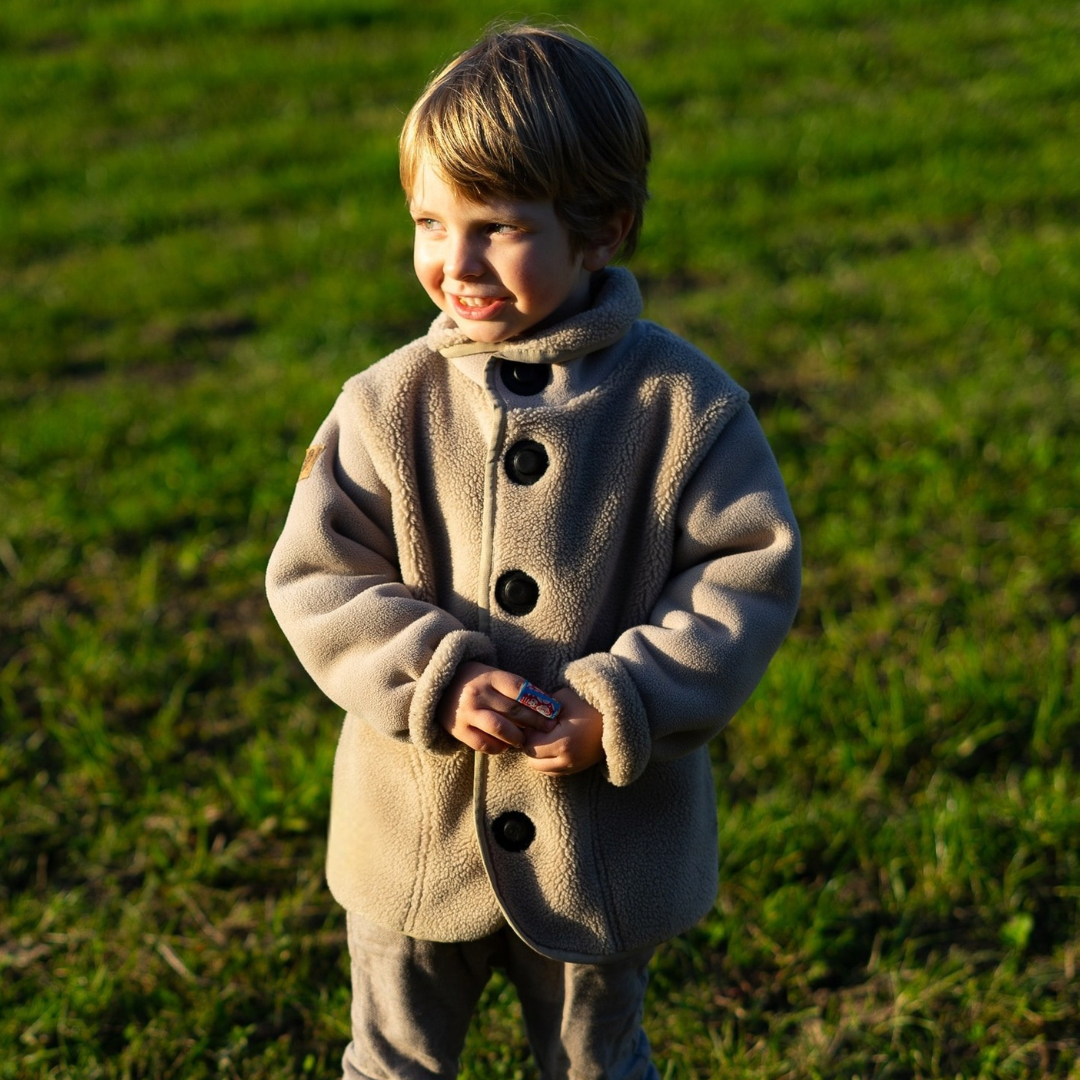 Teddyjacke Kinder „Creme“