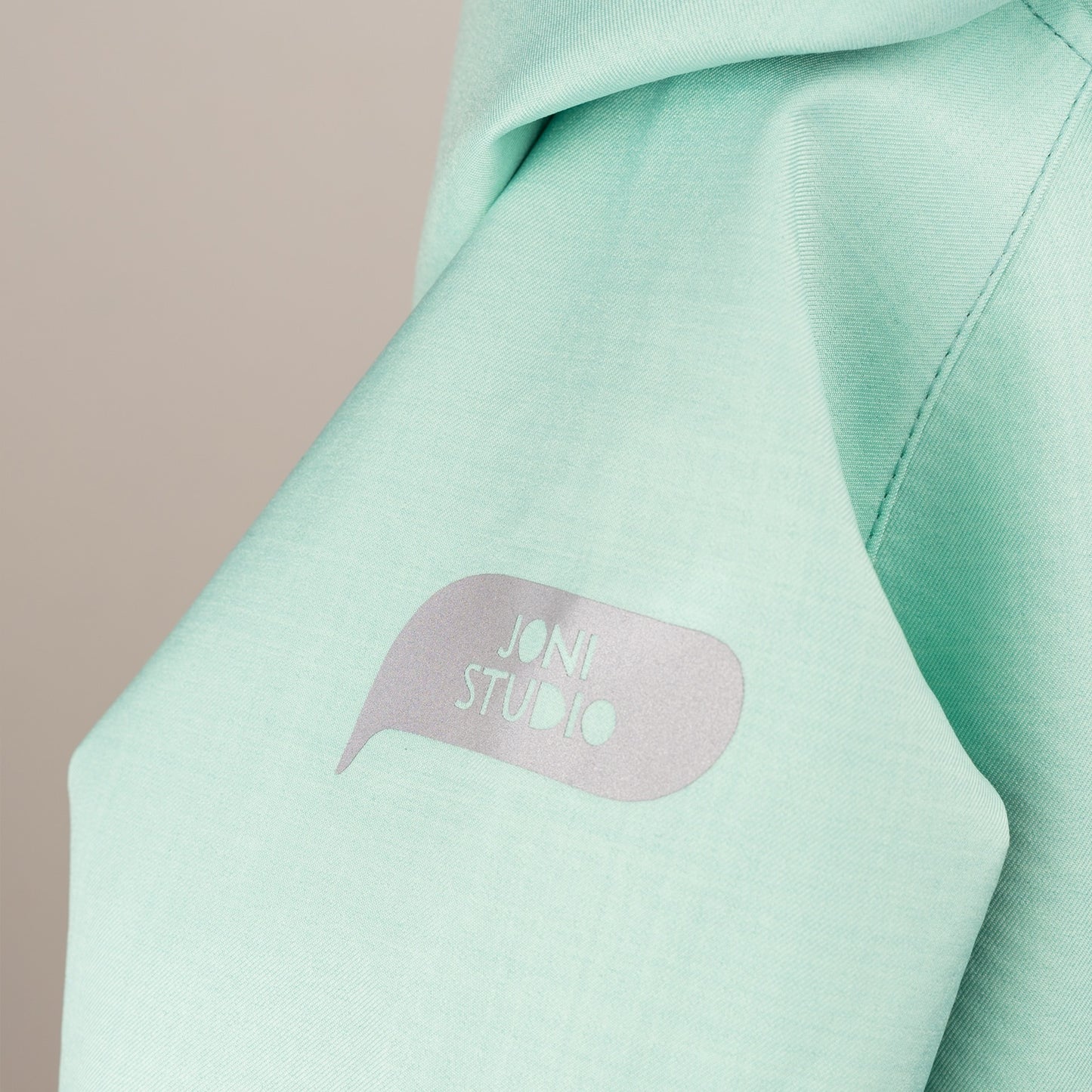 Magnetische Wetterhelden Kinderjacke „Gletscher“ – Reflektor im Detail