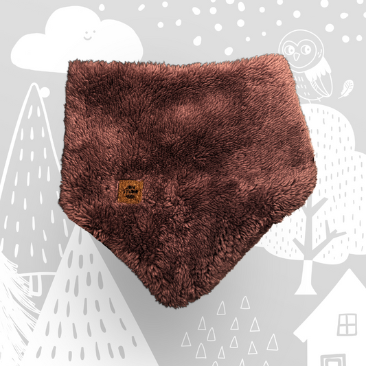 Magnetic cuddly scarf “Brown Bear”
