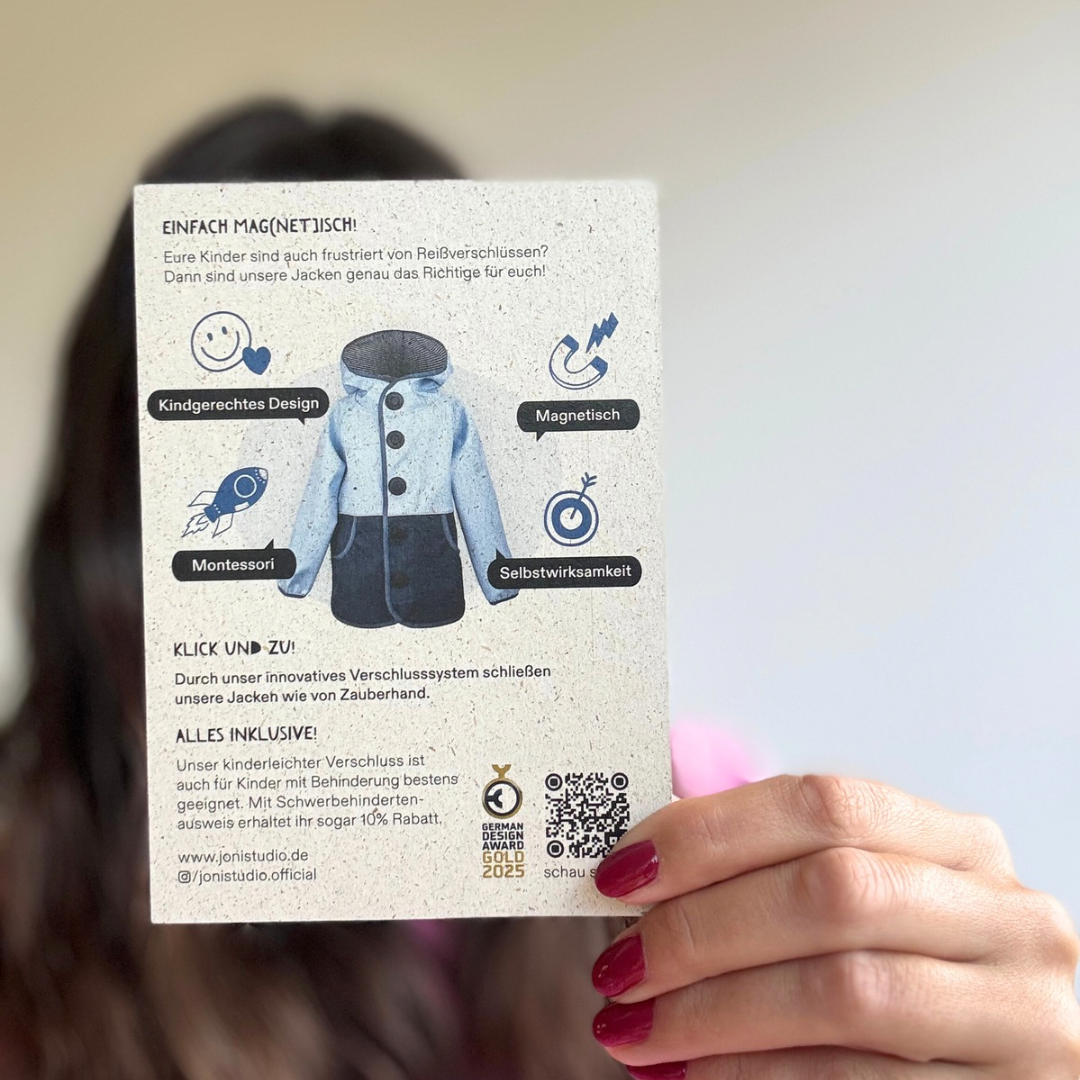 Carte postale JONI STUDIO Bleu