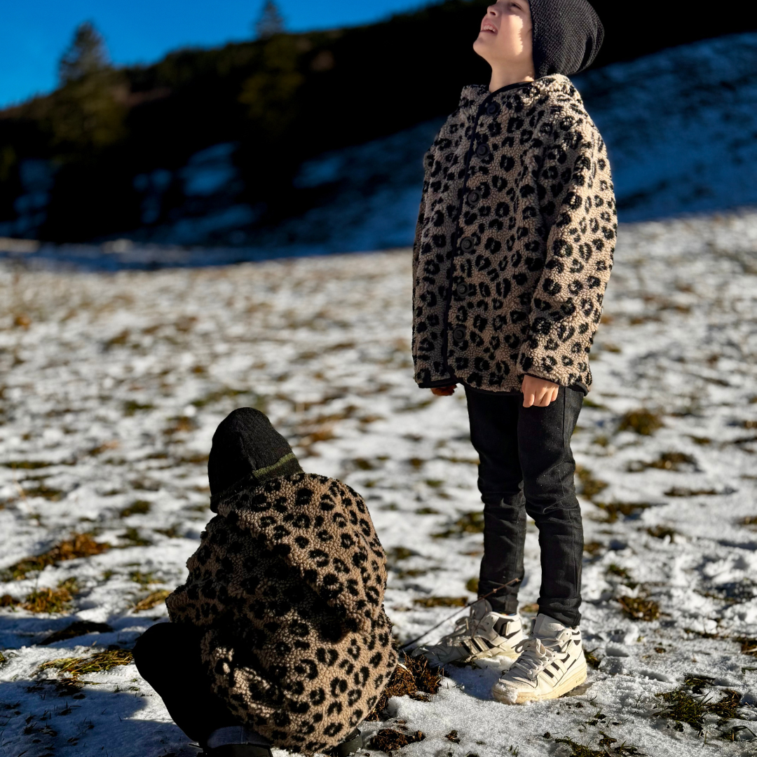 Teddyjacke “Leo” für Kinder mit Magnetknöpfen !Vorbestellung!