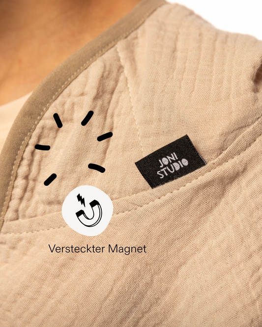 Rain Hero Poncho with magnetic buttons "Goose"