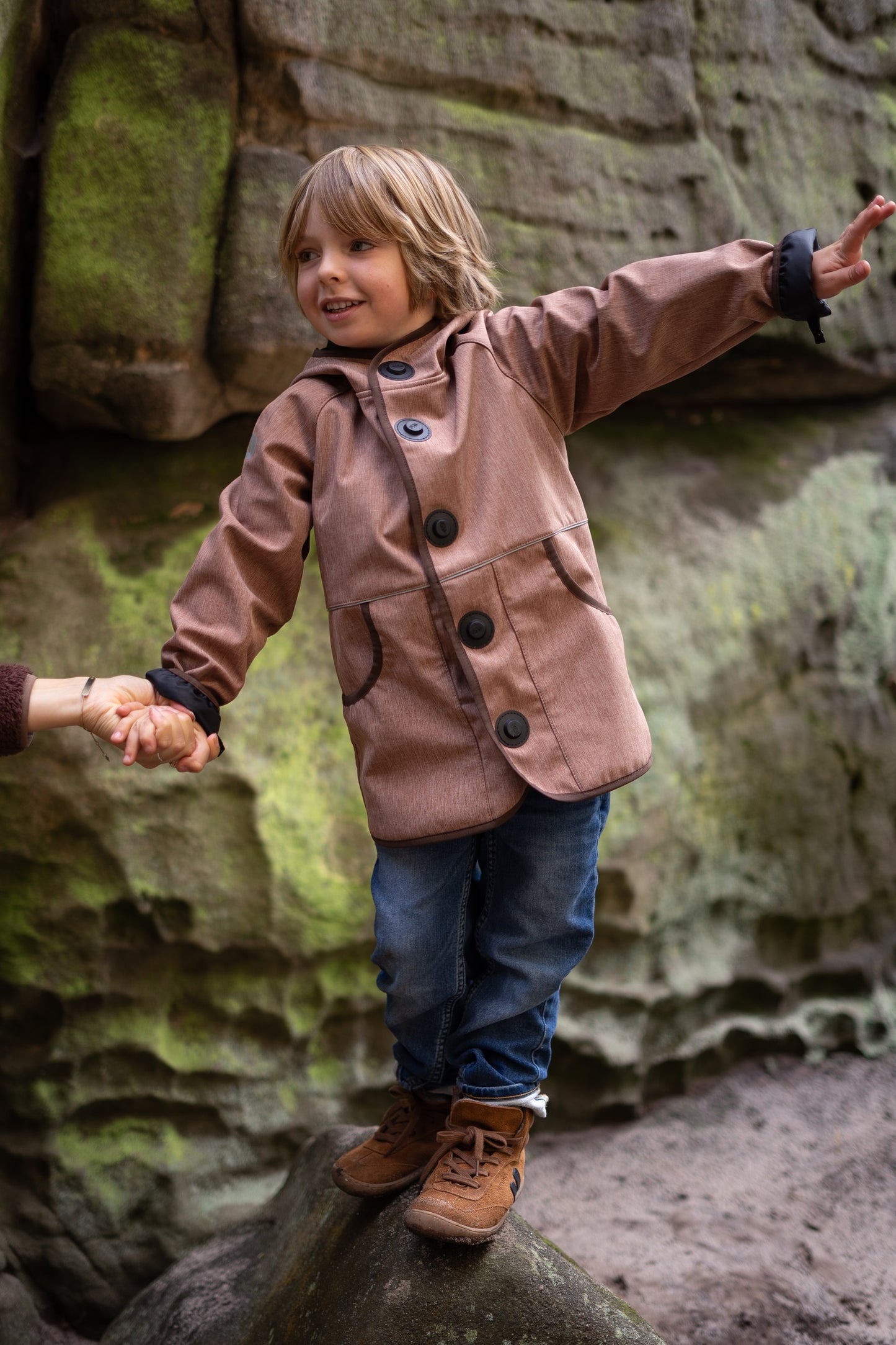 Softshell jacket 4.0, Wooden Brown