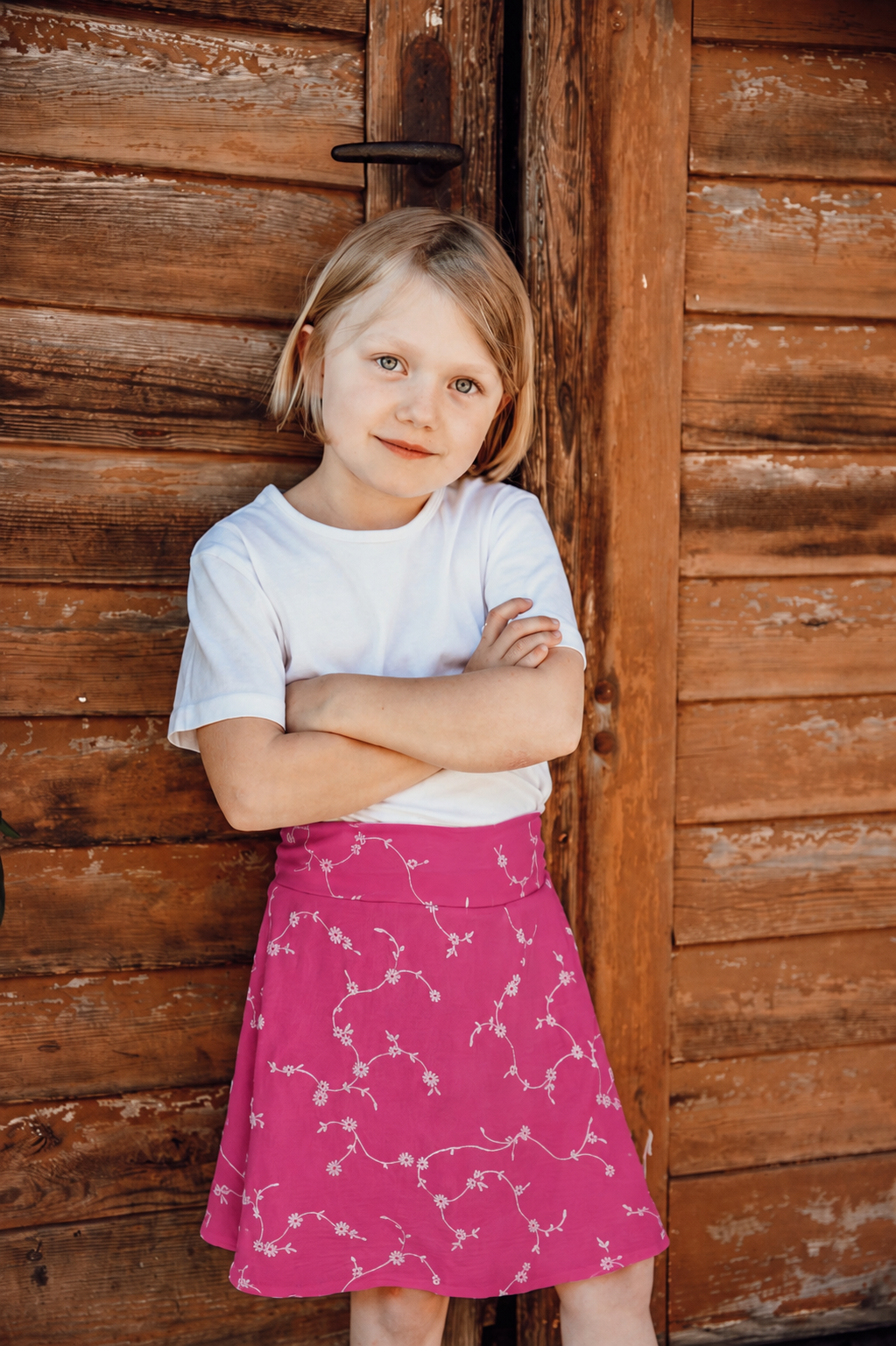 Montessori Rock mit integrierter Shorts