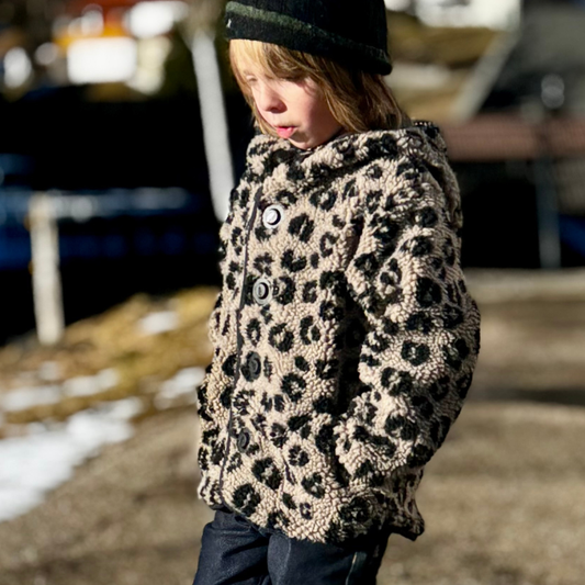 Teddyjacke “Leo” für Kinder mit Magnetknöpfen !Vorbestellung!