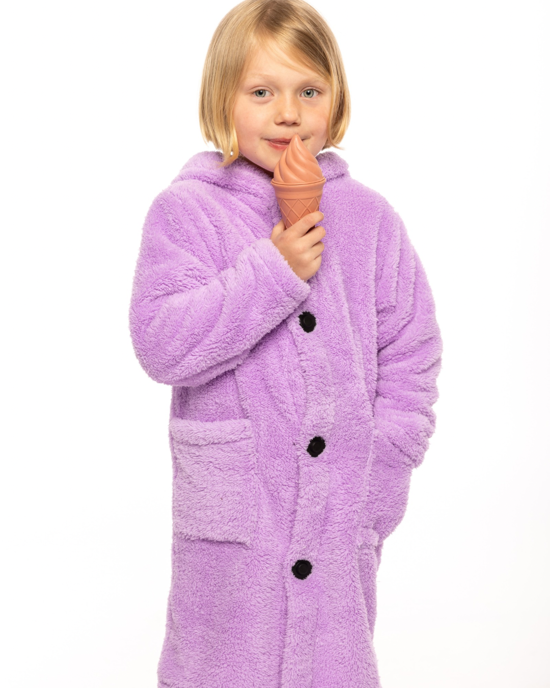 Bademantel "Lila"