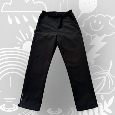 Schwarze Softshellhose