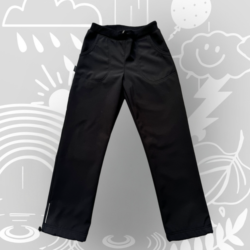 Softshellhose Schwarz