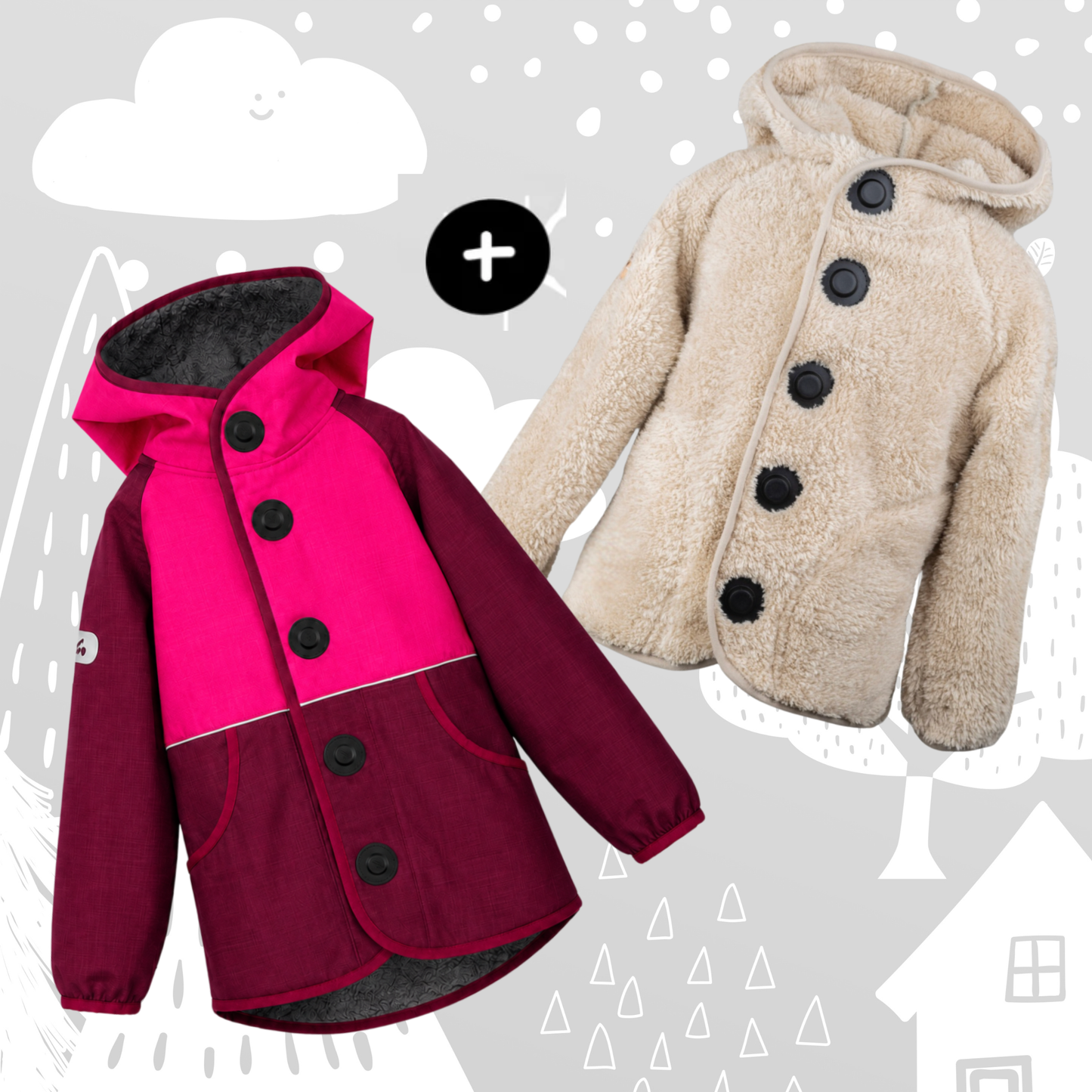 Winterjacken Set