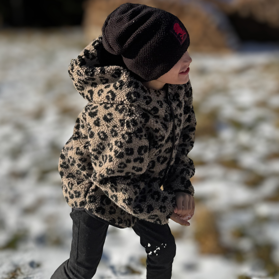 Teddyjacke “Leo” für Kinder mit Magnetknöpfen !Vorbestellung!