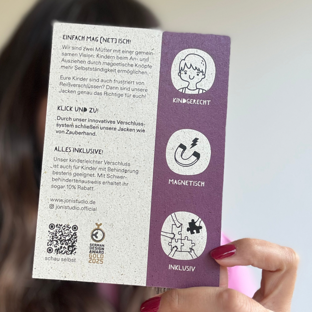 Carte postale rose JONI STUDIO