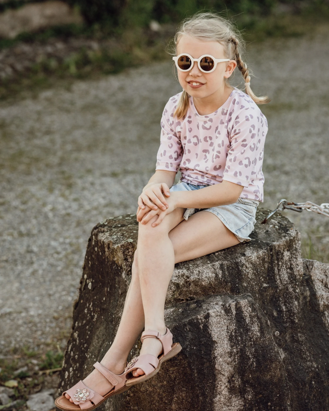UV-Shirt Lila Leo