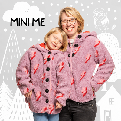 Teddyjacke “BLITZ” für Erwachsene mit Magnetknöpfen !Vorbestellung!