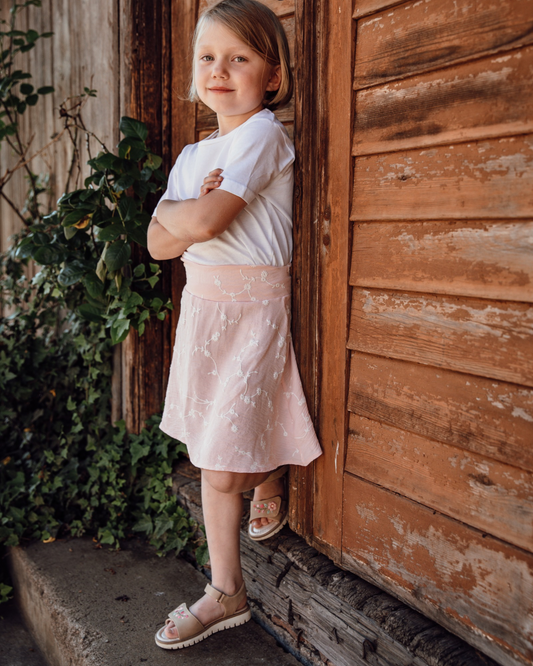 Montessori Rock mit integrierter Shorts