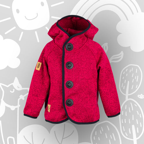 Strickfleecejacke
 „Kaminzauber“