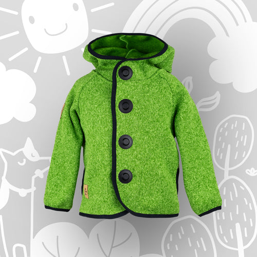 Strickfleecejacke „Tannenzauber“