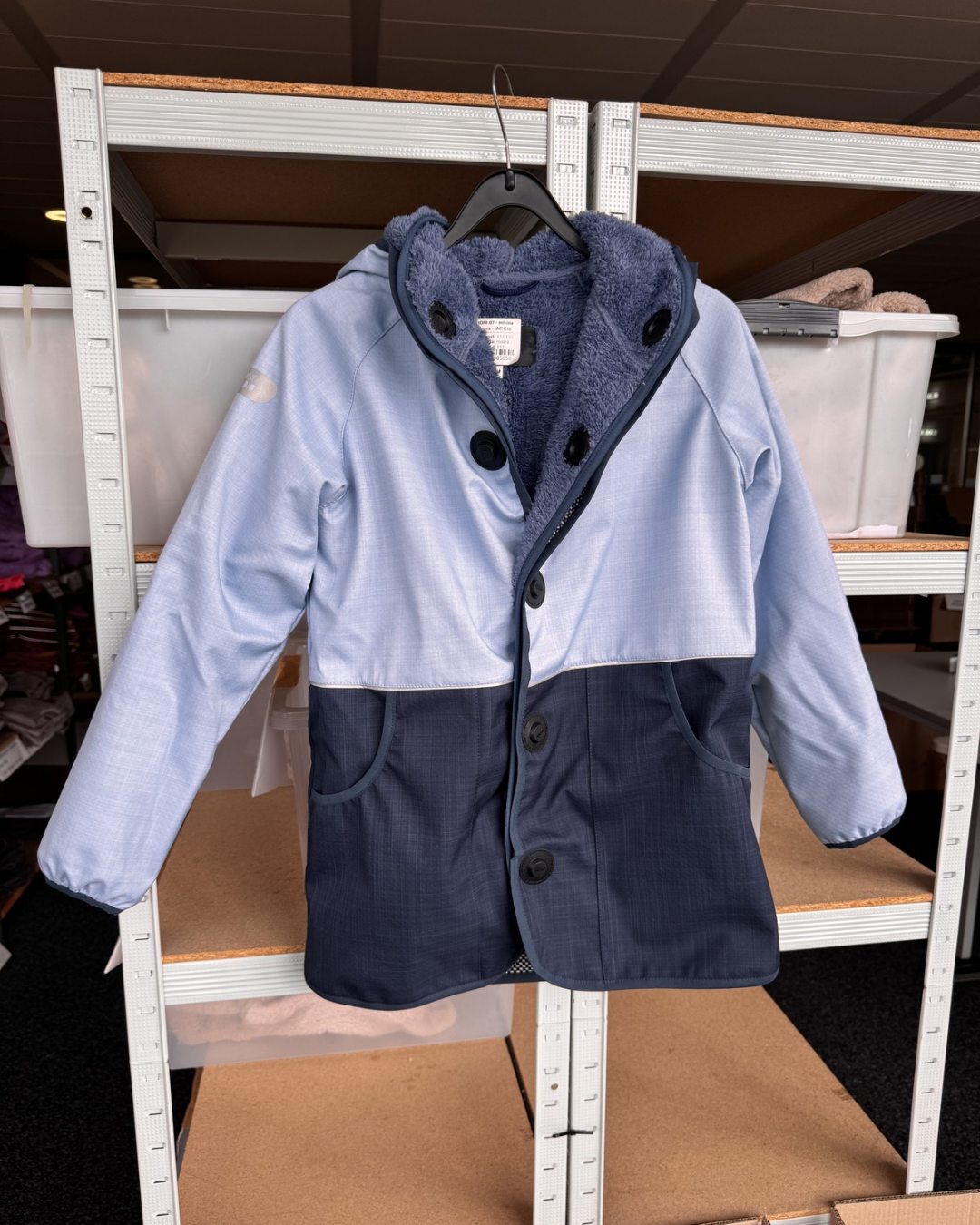 B-Ware Set-Wetterheld/Kuscheljacke 152/158