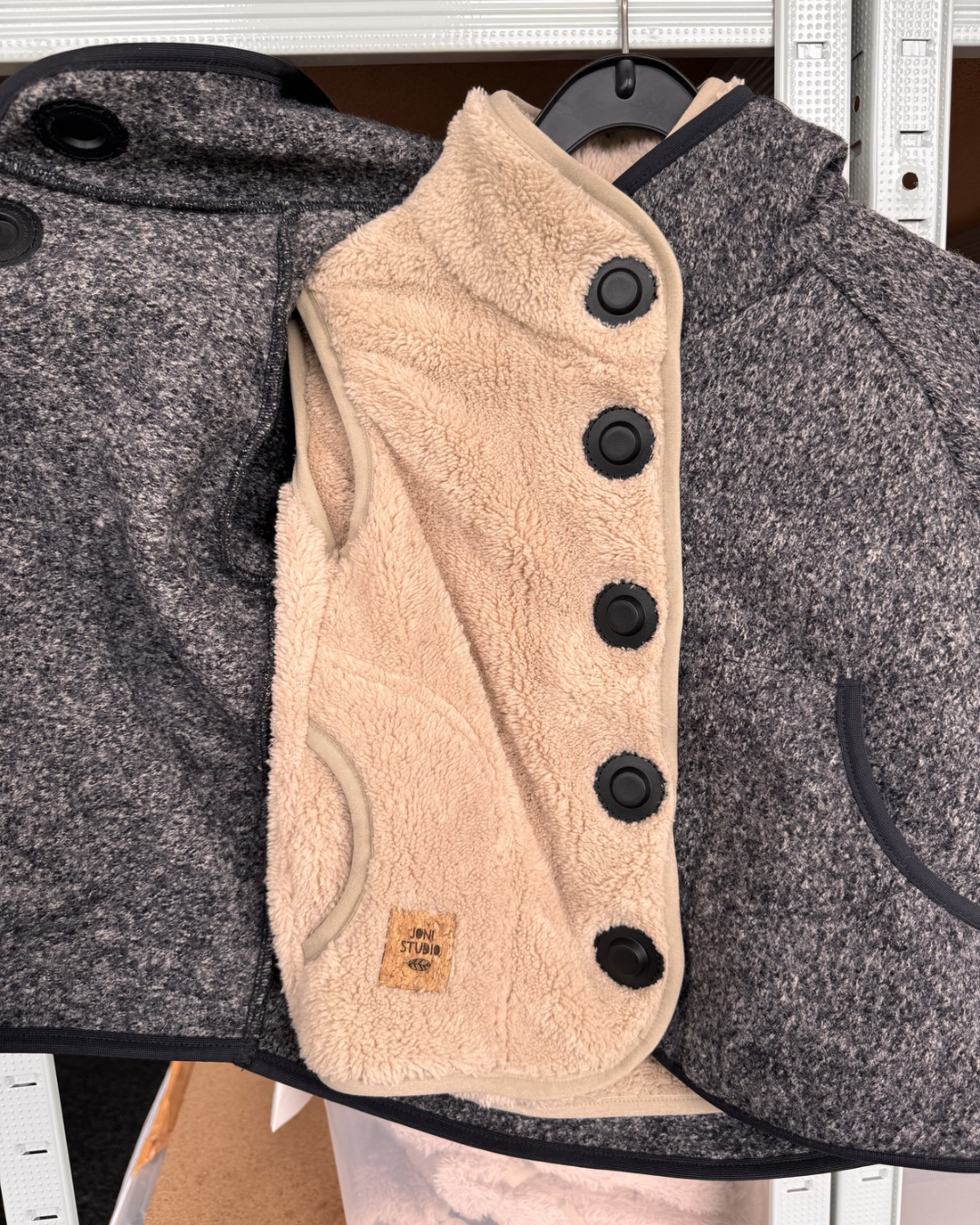 B-Ware Set-Walkjacke/Kuschelweste 92/98