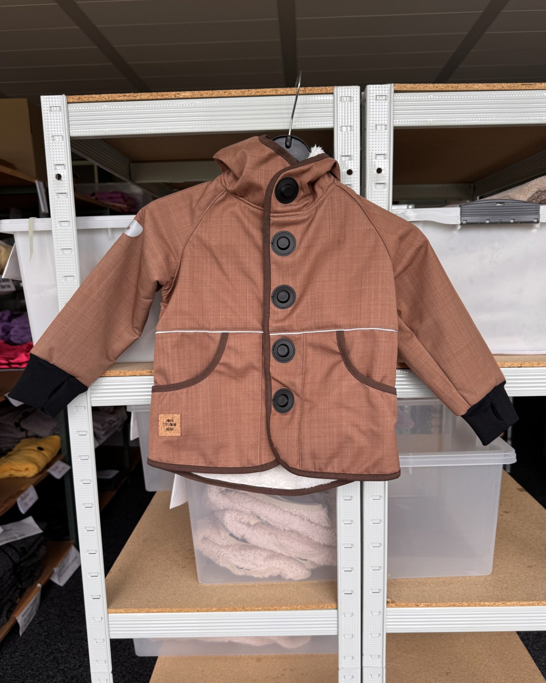 Veste d'hiver enfant Winter Heroes | Softshell d'hiver ›Framboise