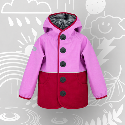 Kinder Wetterjacke Wetterhelden „Rose“