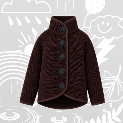 leichte Jacke Softeis Kakao