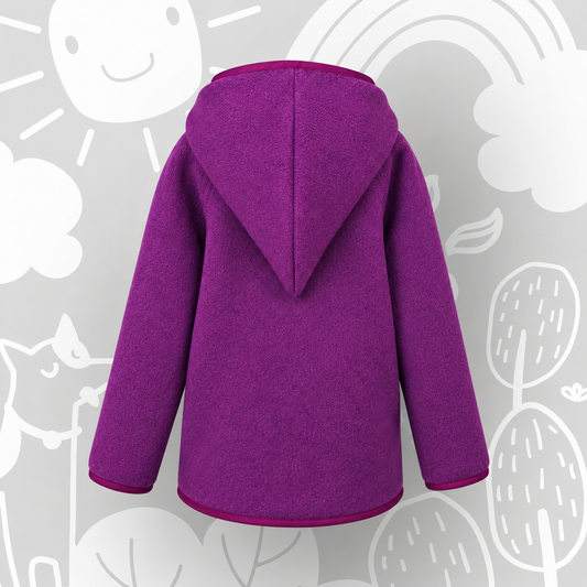 Strickfleecejacke „Brombeere“