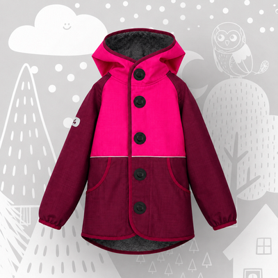 Kinder Winterjacke Winterhelden "Beerenzauber"