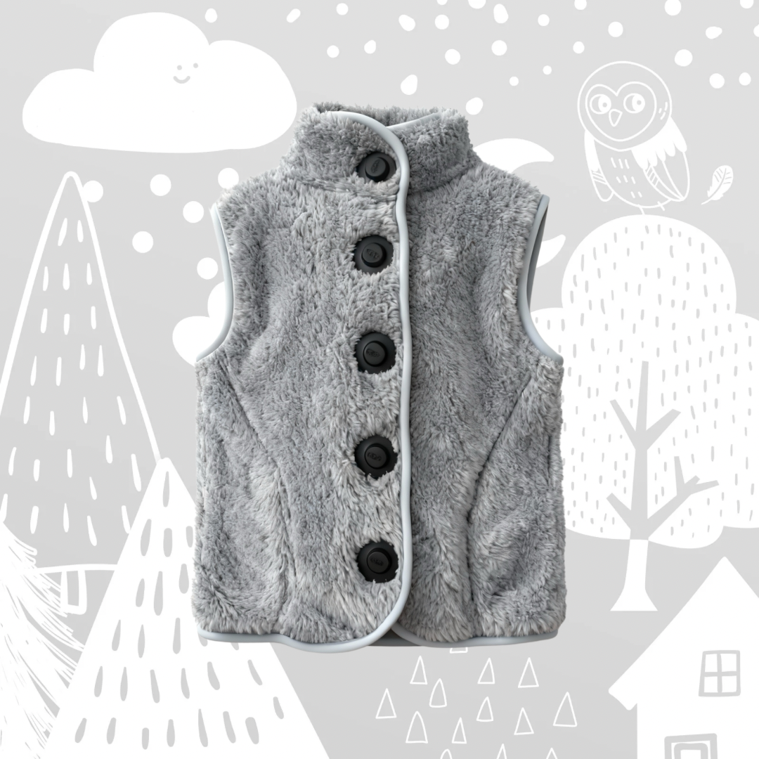 Kuschelweste "Silberfuchs"