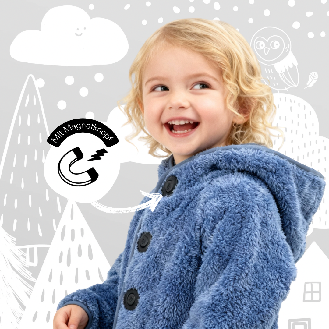 Kuscheljacke „Blaubär“