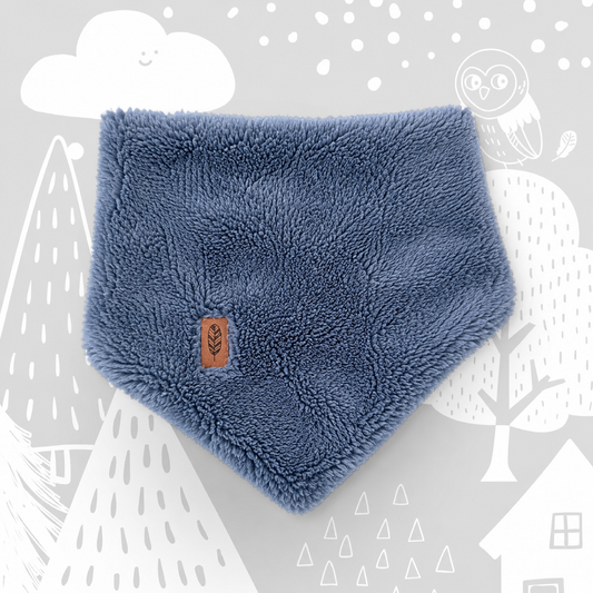 Magnetisches Kuschelhalstuch „Blaubär“