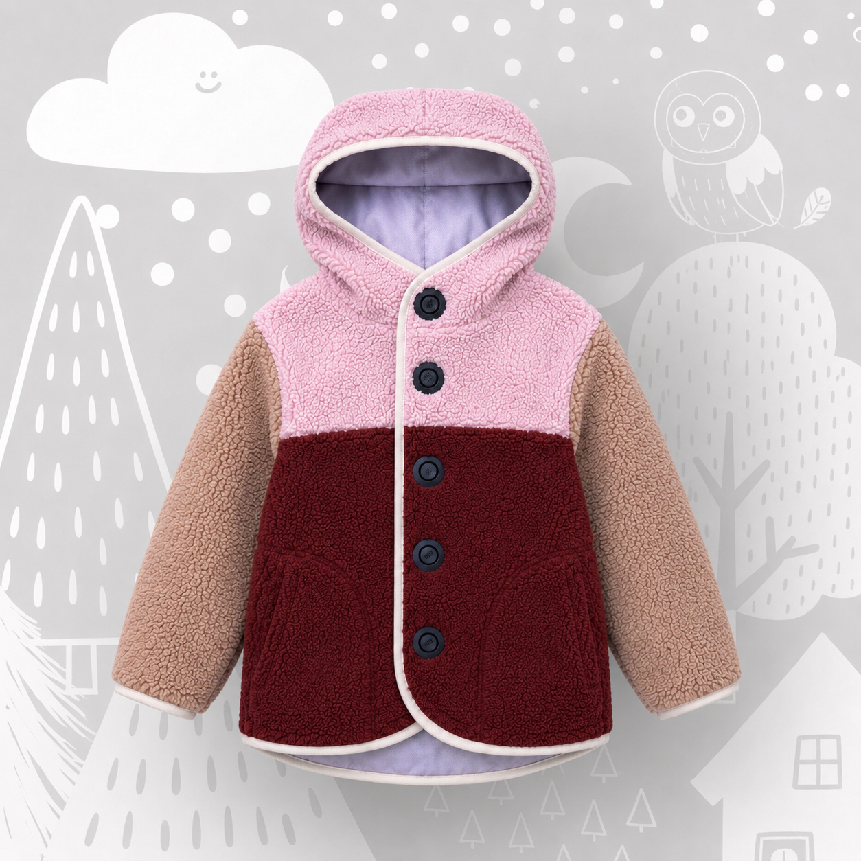 Teddyjacke “Bubble"