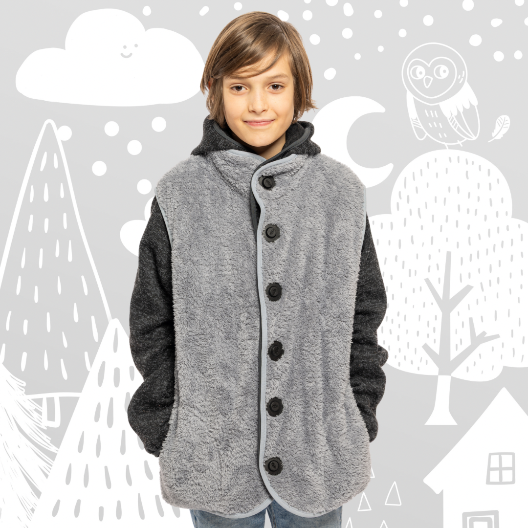 Kuschelweste "Silberfuchs"